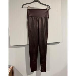 Topping Faux Leather Leggings Size Small